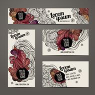 Corporate Identity vector templates set N5