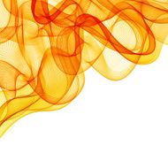 Abstract smoky waves background Template brochure design N26