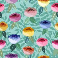 Seamless Floral Pattern N787