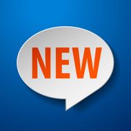 new 3d speech bubble