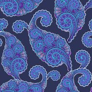 seamless pattern with paisley N8