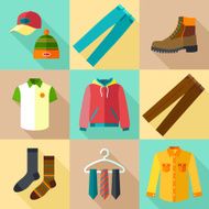 clothing icons set N8