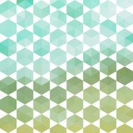 Retro pattern of geometric hexagon shapes N7