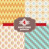 Set of knitting patterns N2