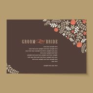 Beautiful vintage invitation cards layouts N35