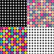 Abstract patterns of graphic elements