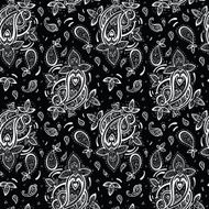 Seamless Paisley background N45