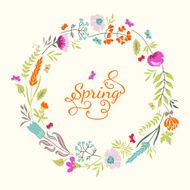 Card with Flowers N8