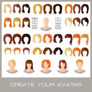 Creation of a fashion female avatars