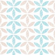 Abstract textile leaves stripes seamless pattern background