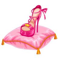 fancy princess shoe