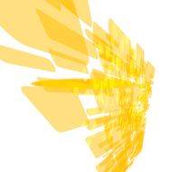 abstract yellow technology pattern background
