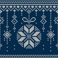 Christmas Background Seamless holiday pattern on the wool knitt