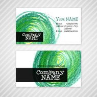 Vector Business Card Template N15