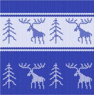 knitted deers