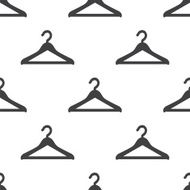 Hanger vector seamless pattern