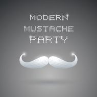 Modern Mustache Party N2