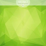 Green Mosaic triangle background N11