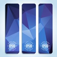 Abstract vector header banners N141