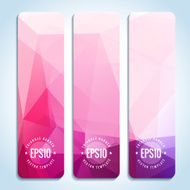 Abstract vector header banners N142