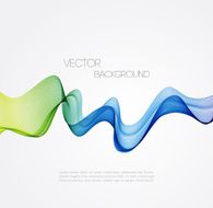 Abstract curved lines background Template brochure design N87