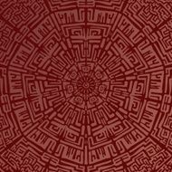 Dark ethnic ornaments