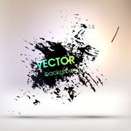 Abstract Ink Blot for Grunge Backgound N205