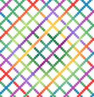 Decorative checkered multicolor pattern Bright seamless background