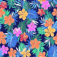 pattern Hibiscus N28