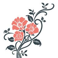 Rose motif N2