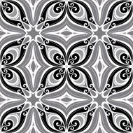 Seamless Vintage Lace Pattern (Vector) N95