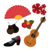 Flamenco design vector illustration N18