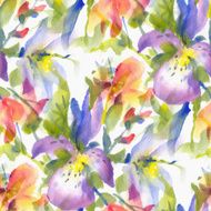 Watercolor Flowers N46