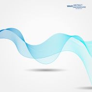 Abstract blue wave background N2