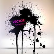 Abstract Ink Blot for Grunge Backgound N207
