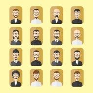 gentleman cartoon avatar N60