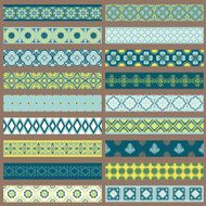 Set of Ribbons and Borders