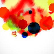 abstract colorful watercolor pattern background N3