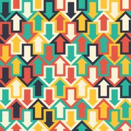 Seamless pattern with arrows N8
