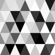 black and white abstract geometry pattern N2