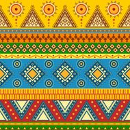 Tribal aztec seamless pattern N69