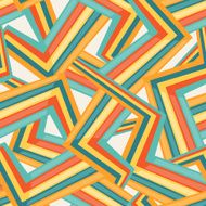 Bright abstract seamless geometric pattern