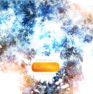 Abstract Winter Background N6