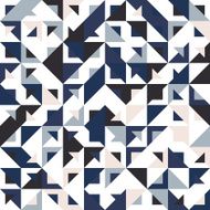 Seamless geometric vintage pattern With triangles N9