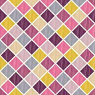 seamless scribble rhombus tiles pattern N2