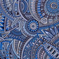 Abstract deco vector tribal ethnic background N5