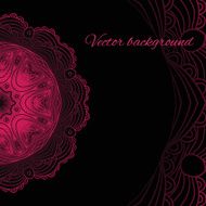 Vector abstract ornamental background