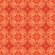 Seamless circle vintage flower pattern background N7