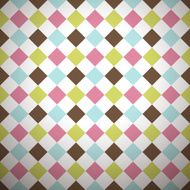 Funny abstract geometric bright pattern (tiling)