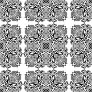 Seamless background with abstract ethnic pattern N11